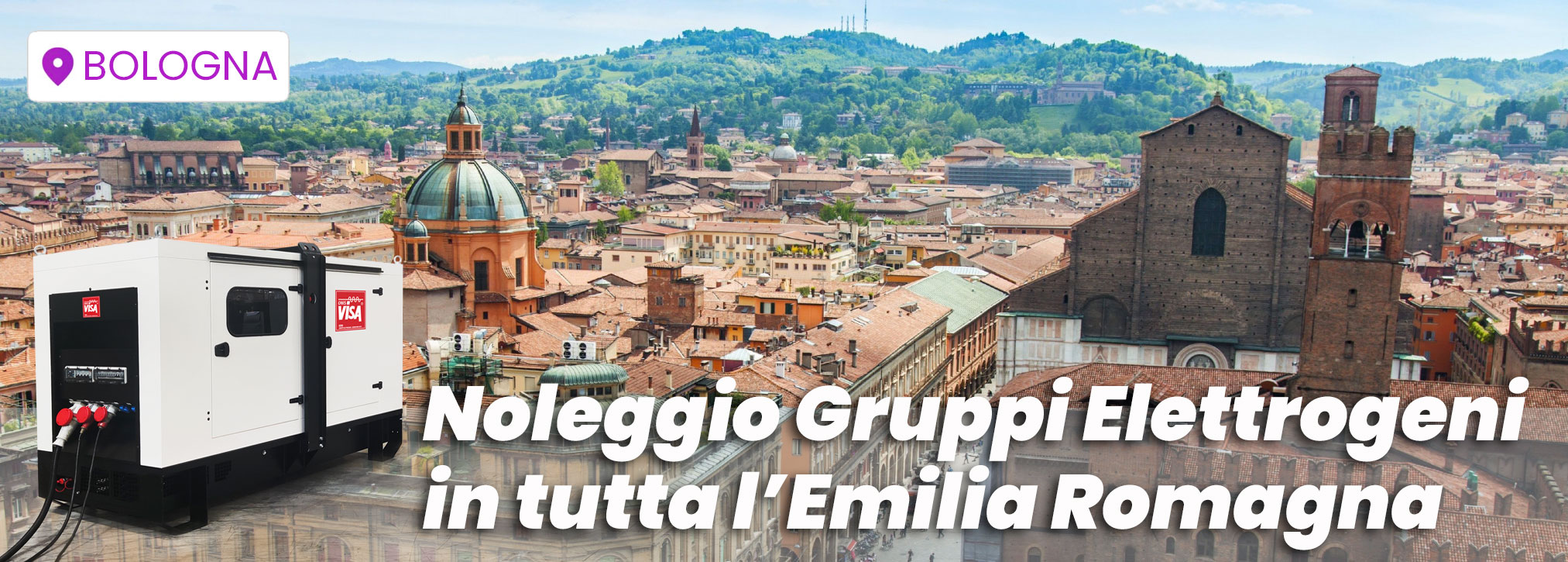 noleggio gruppi elettrogeni